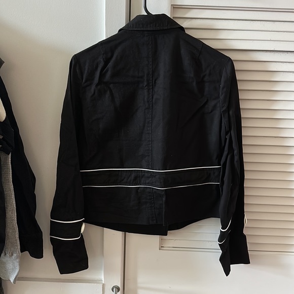 H&M Black and White Jacket-size 8 - Picture 2 of 6